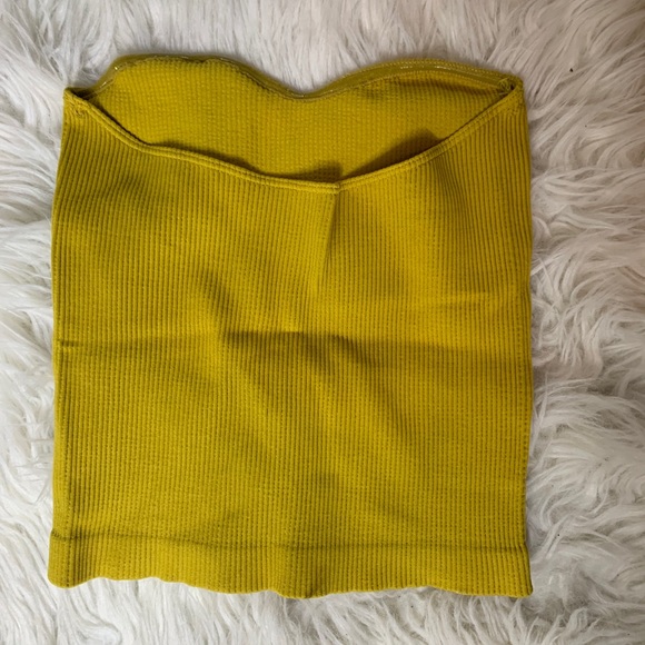Tube top yellow - Picture 2 of 3